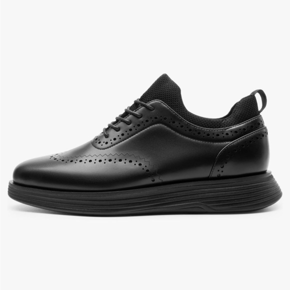 Bruno Marc Maxflex Wingtip Brogue Oxford Casual Shoes Mens 8.5 Business Casual main image 5